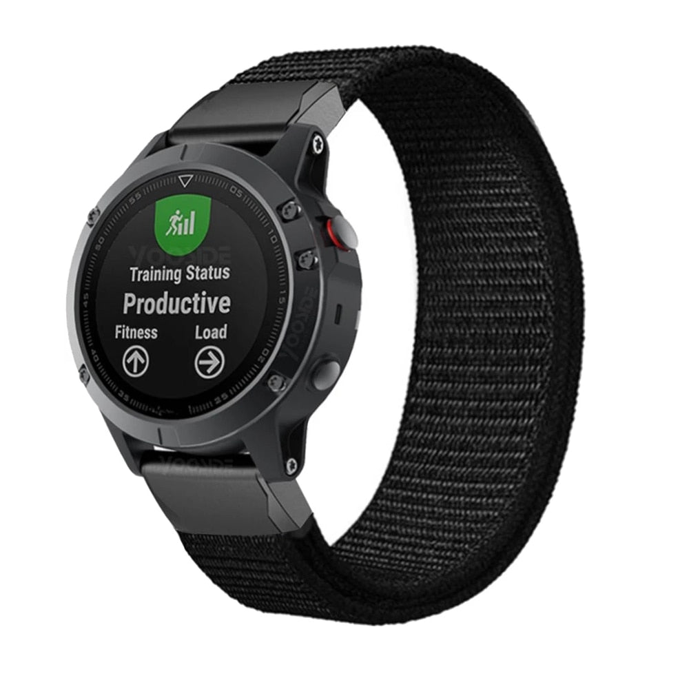 22 26mm Quick Release Nylon Watchband Strap for Garmin Fenix