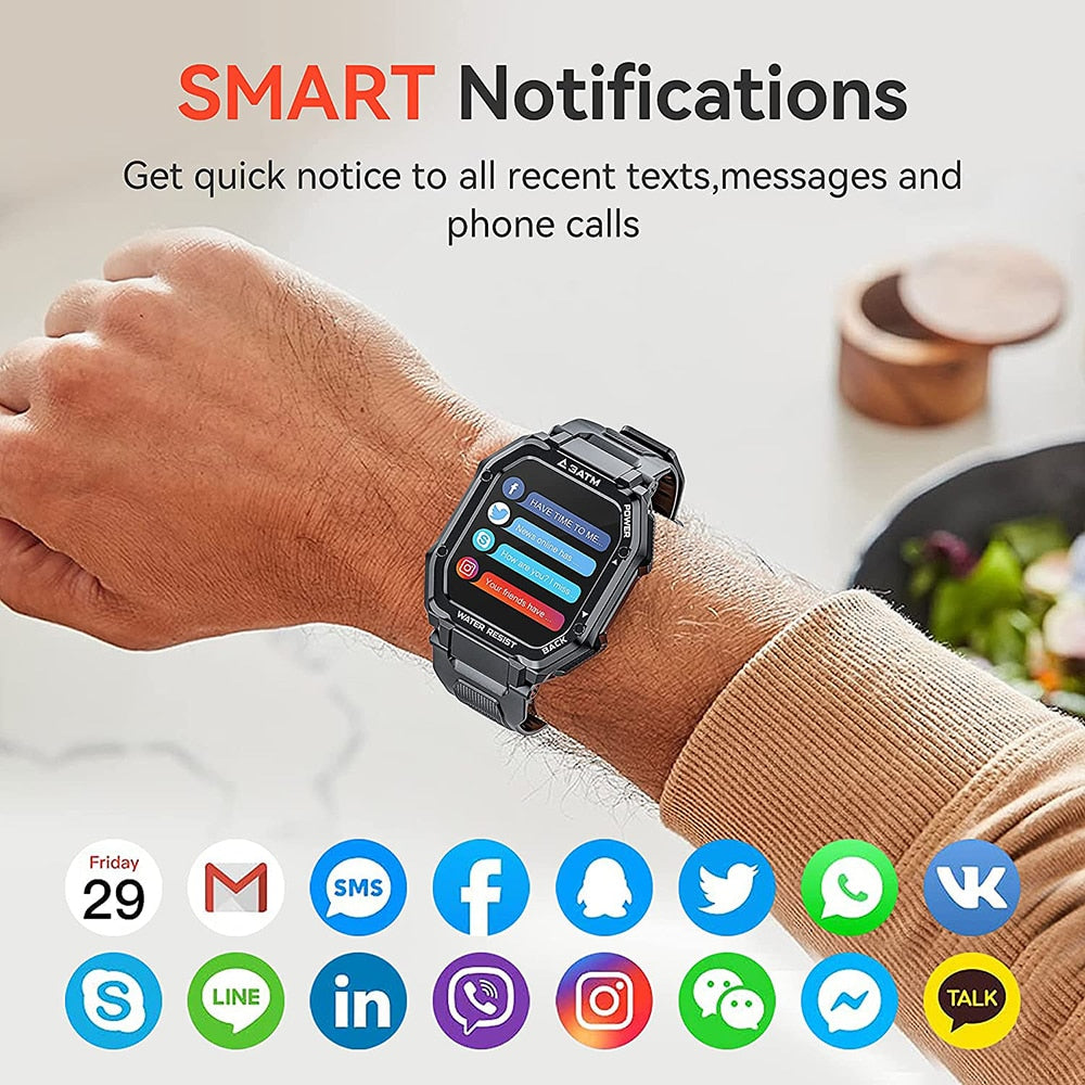 SENBONO  Waterproof Smart watch Men Women Fitness