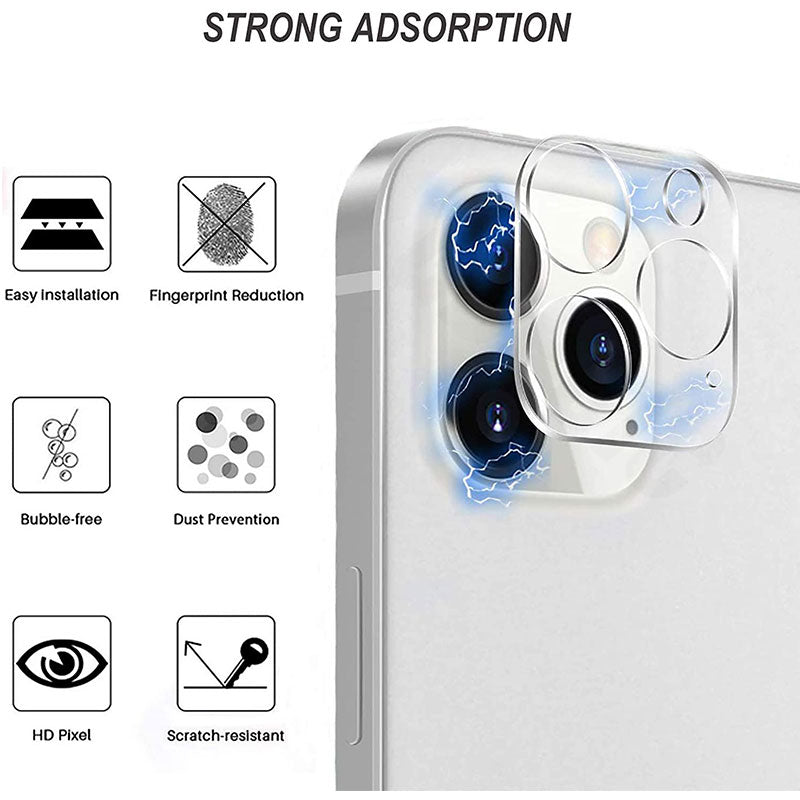 4Pcs Camera Lens Glass Protector