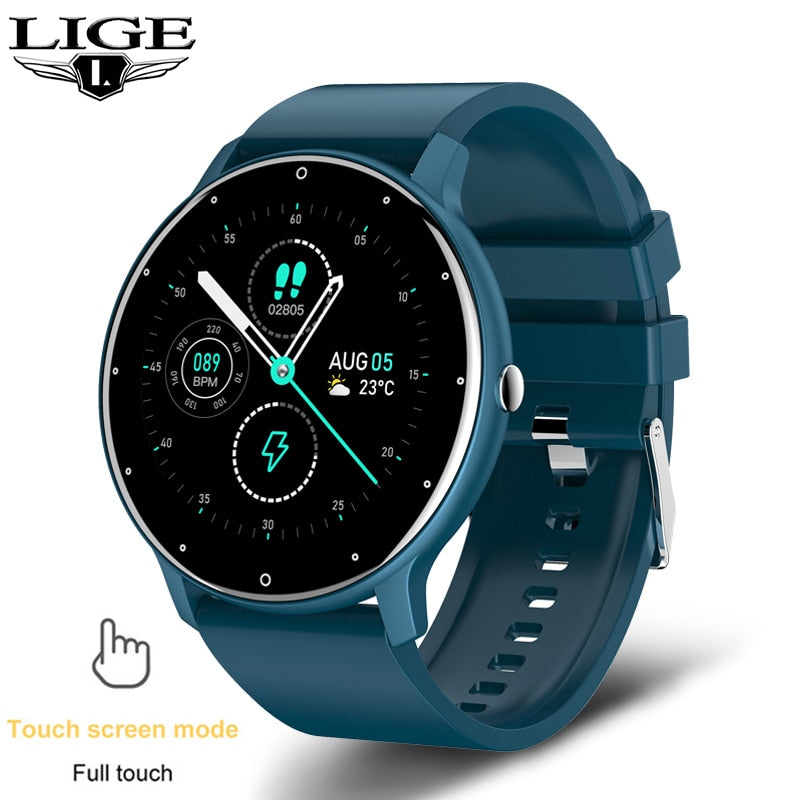 New Smart Watch Men Full Touch  Sport Fitness