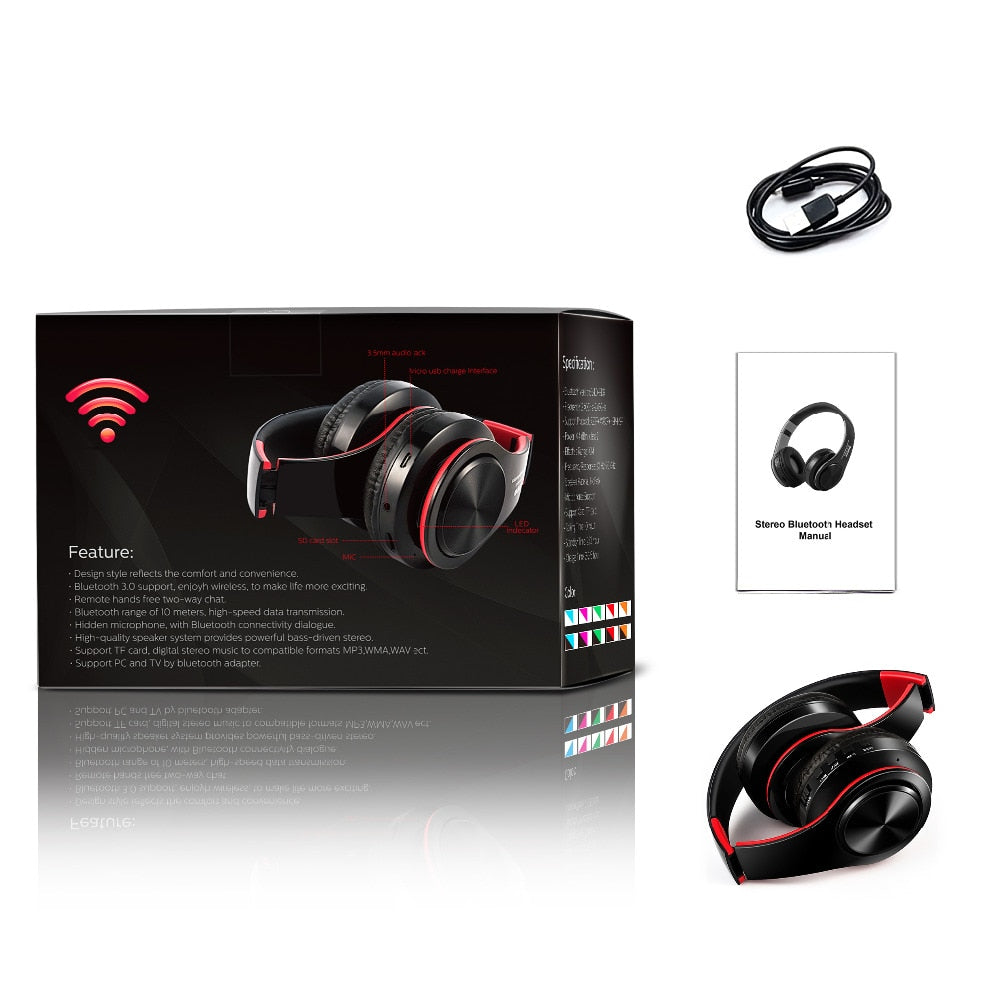 Earphones Bluetooth Headphone Music Headset F