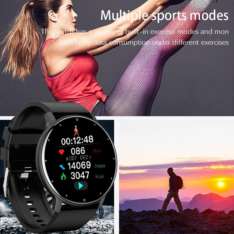 New Smart Watch Men Full Touch  Sport Fitness