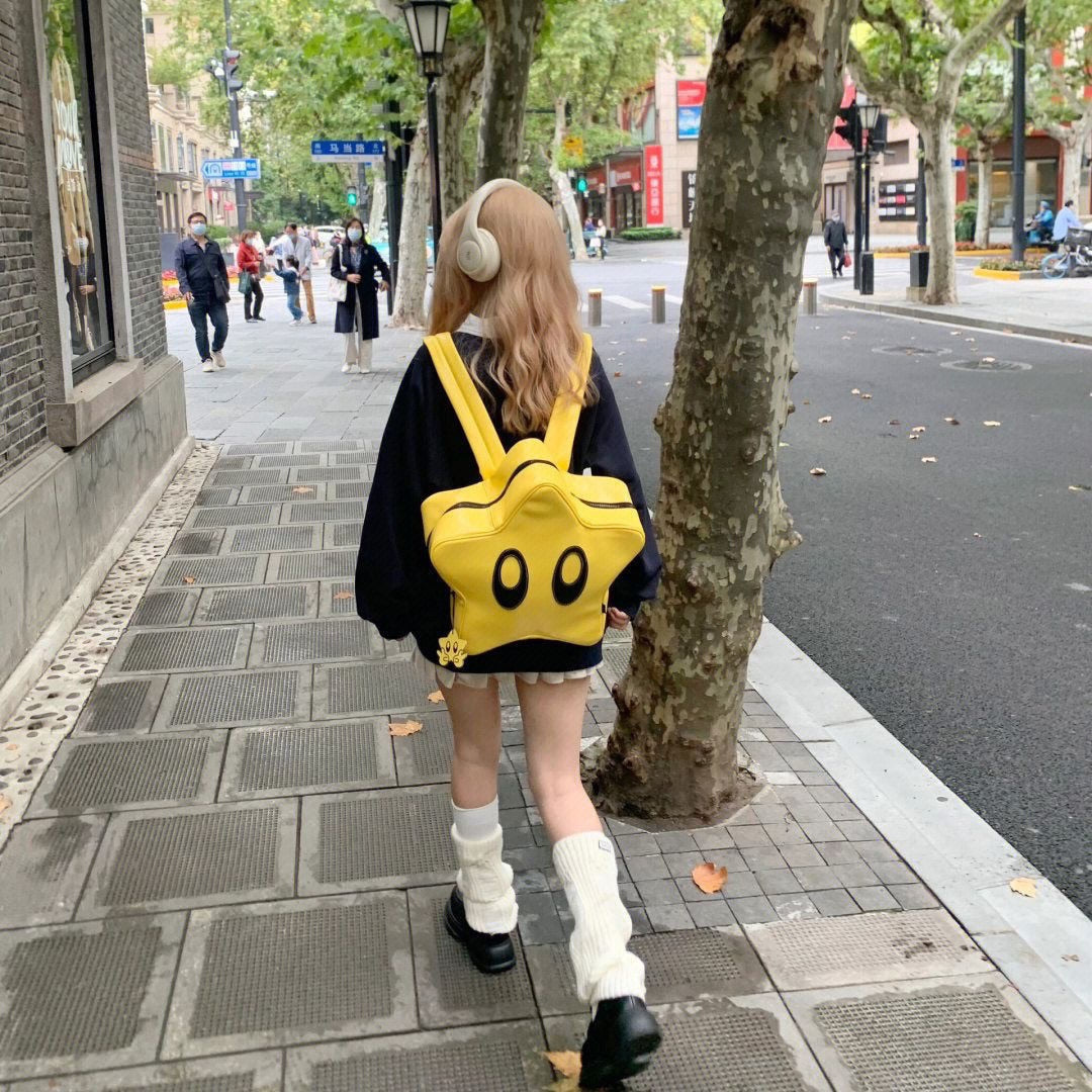 Y2K Korean Japanese Casual Kawaii Book Bag Cute Star Backpack Student Bags Schoolbag Kids Travel Girls Ladies Backpacks Women