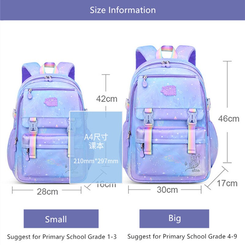 school bags for girls korean style cute book bag children