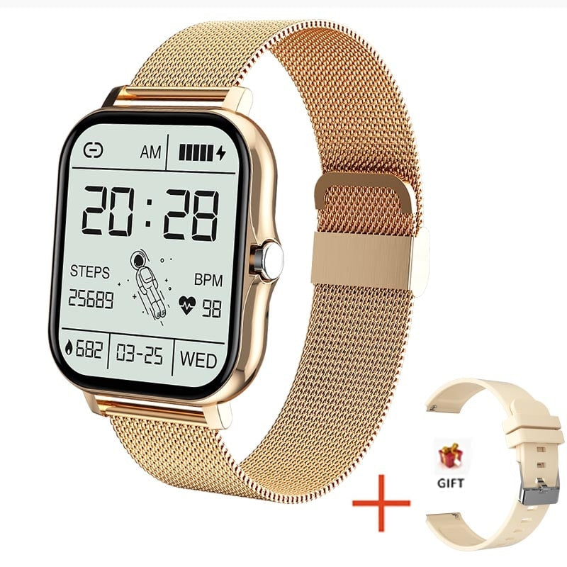 LIGE 2023 Smart Watch For Men Women Gift Full Touch Screen Sports Fitness Watches Bluetooth Calls Digital Smartwatch Wristwatch