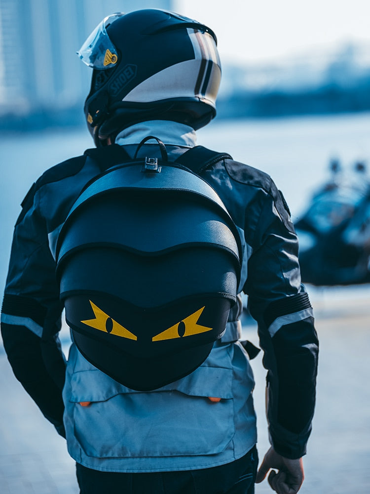 The Devil eyes Helmets Backpack Racing Capacete waterproof