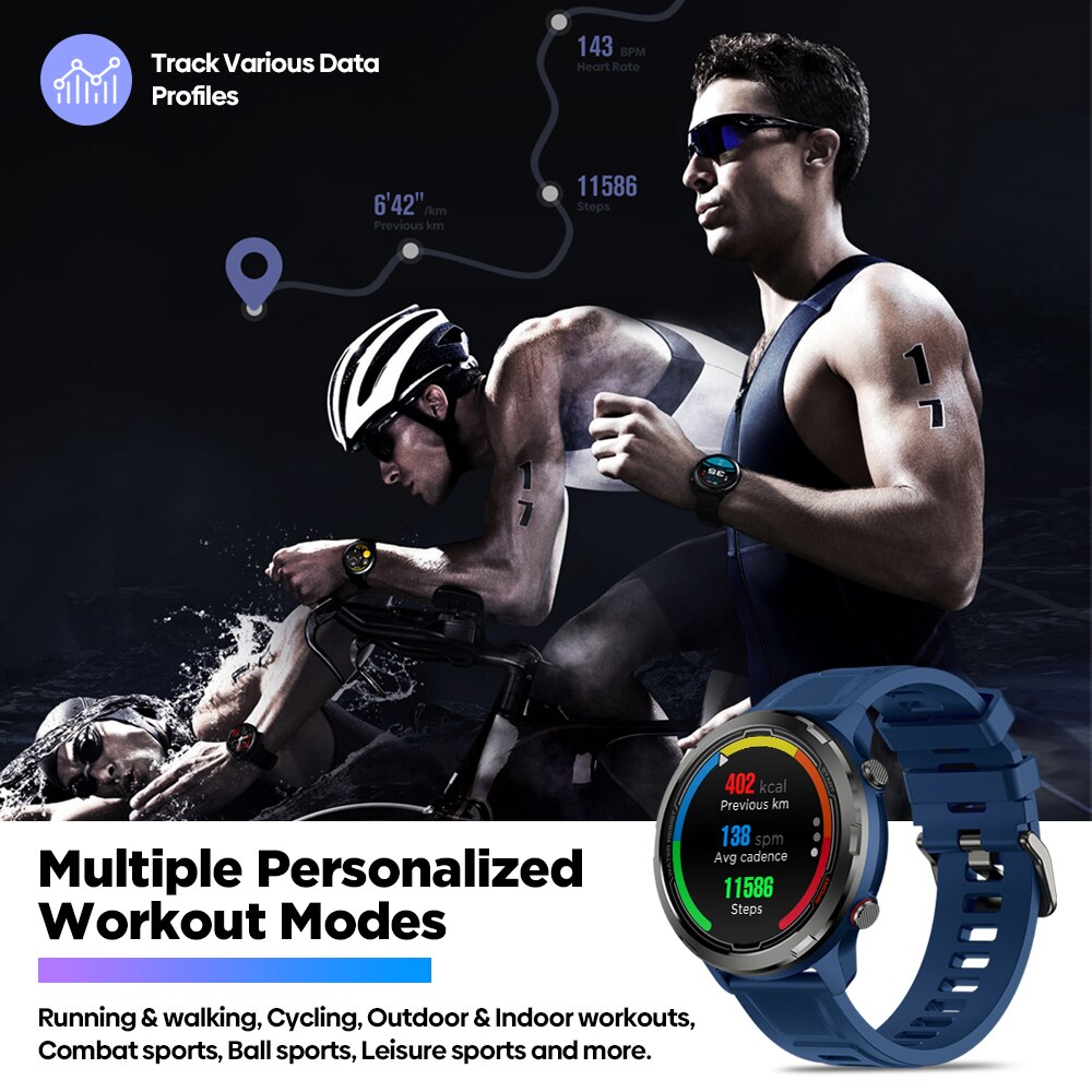 Zeblaze Stratos 2 Lite Outdoor GPS Smart Watch