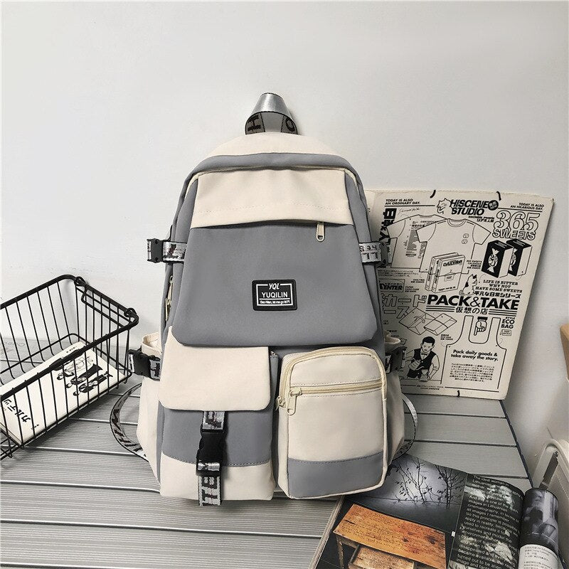 schoolbag student backpack large capacity fashion