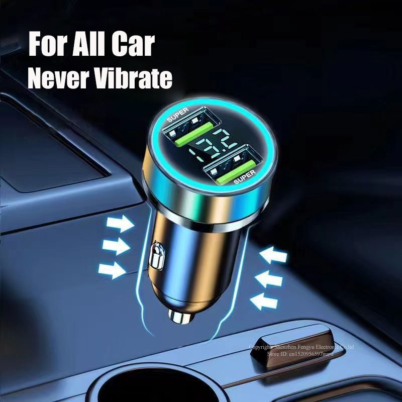 2 Port Super Fast USB Car Charger