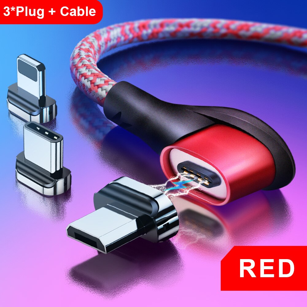 cable USB C Cable 3 in 1 Elbow 3A Fast Charging Cable Date Wire