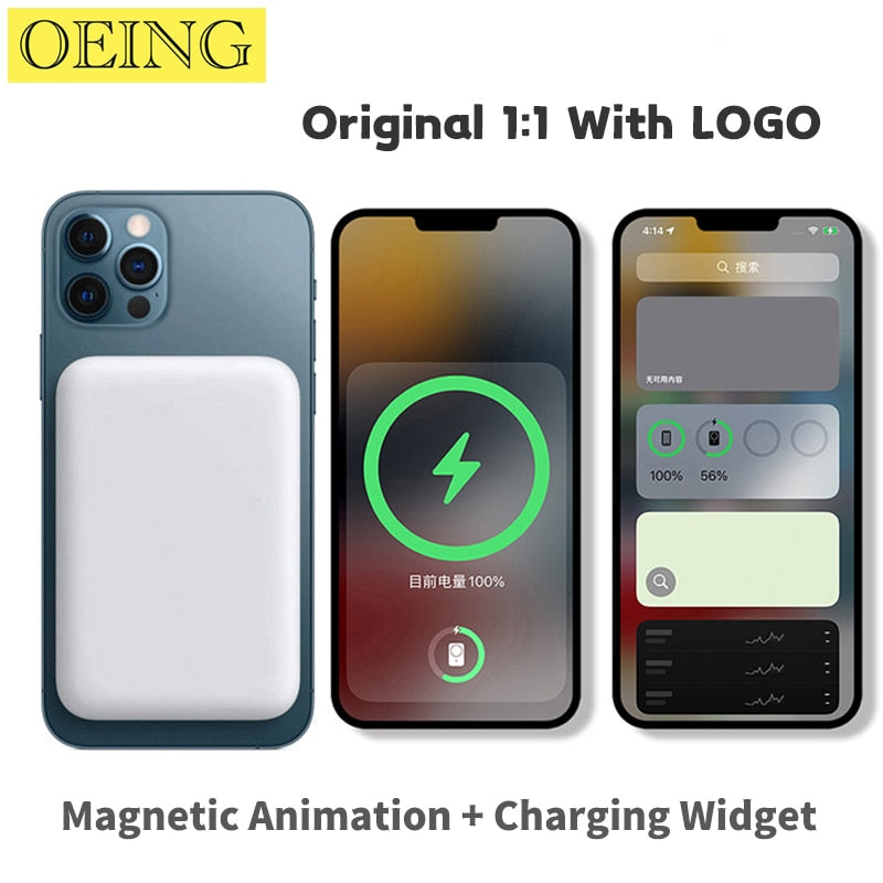 Magnetic Wireless Power Bank For iPhone