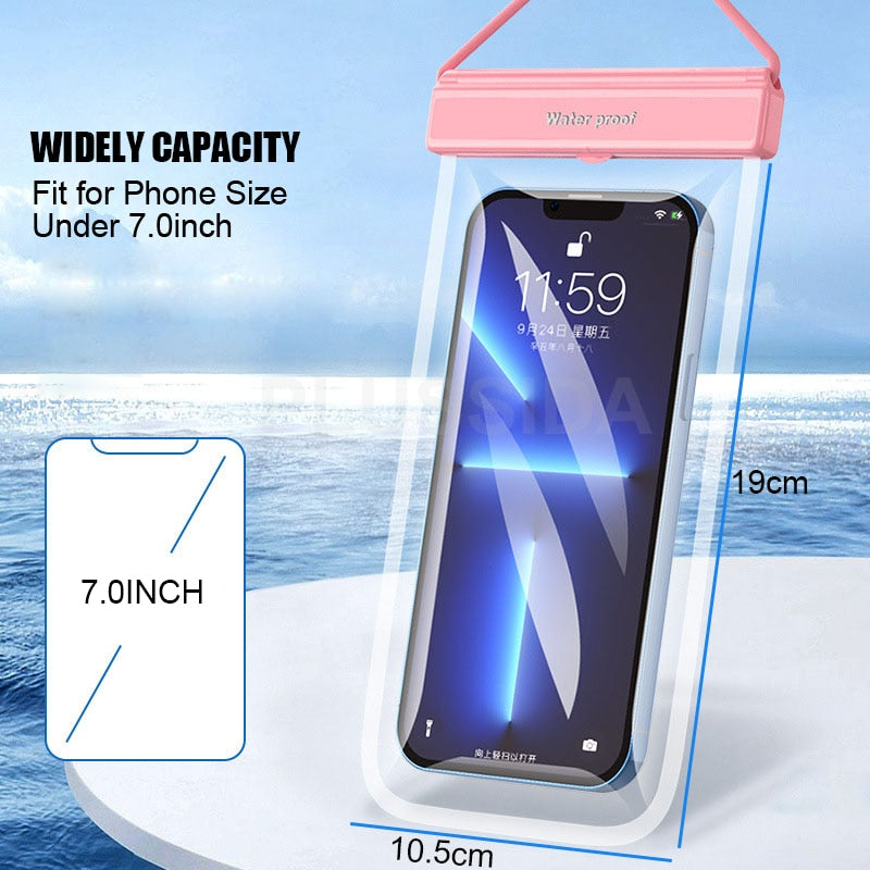 Waterproof Phone Case Under 7.0 inches