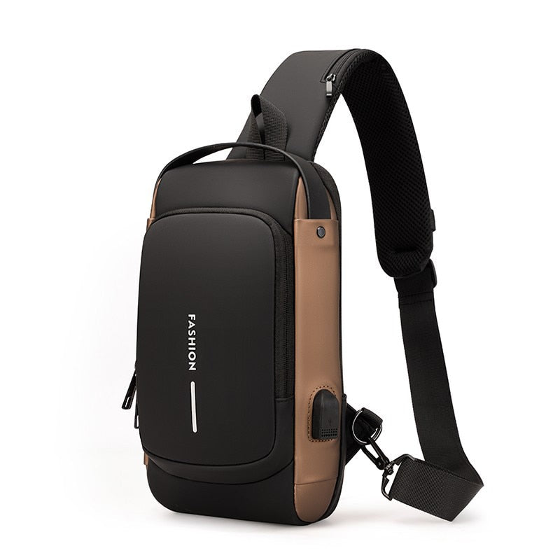 Men Sling Backpack Cross Body Shoulder