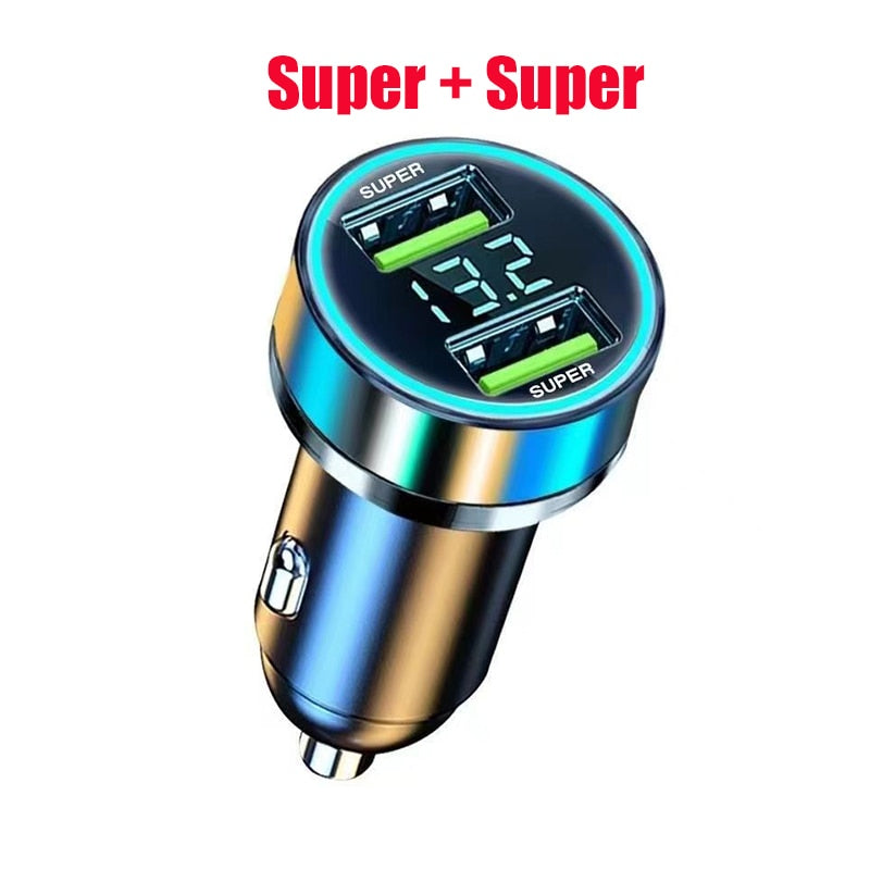 2 Port Super Fast USB Car Charger