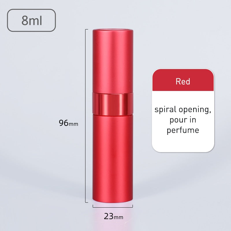 5/8ml Portable Mini Refillable Perfume Atomizer Aluminum Perfume