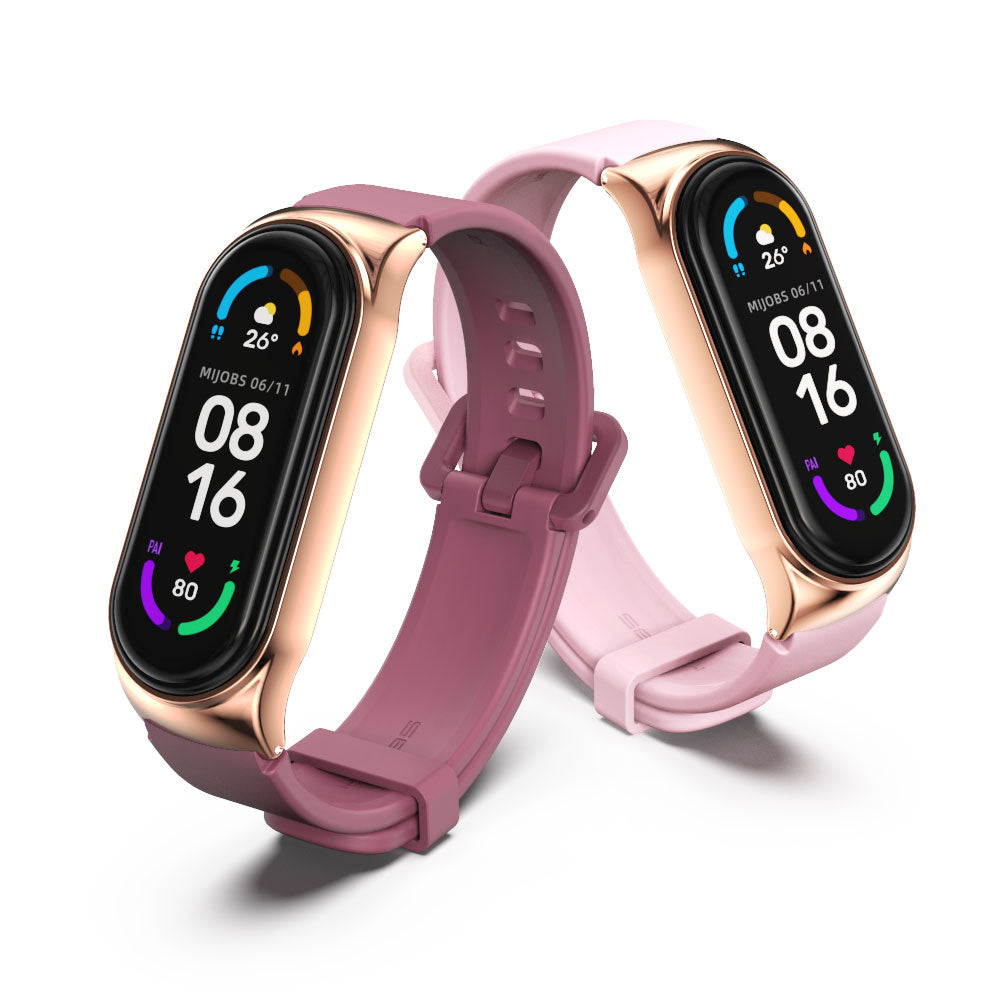 Strap for Mi Band 5 6 7 8 Metal Milanese Bracelet On Mi Band 4 Wristband Stainless Steel Mi Band 3 Strap For Xiaomi Miband 5 4 8