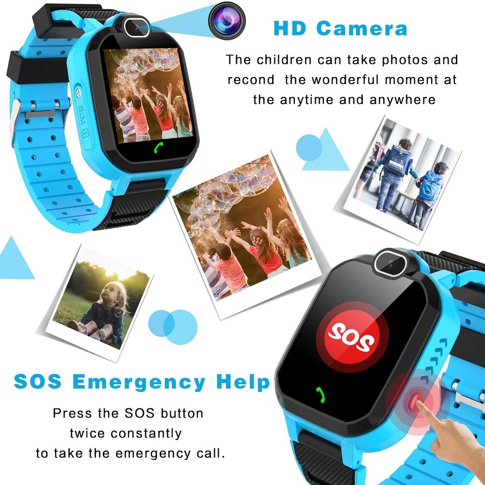 Kids Smart Watch Waterproof