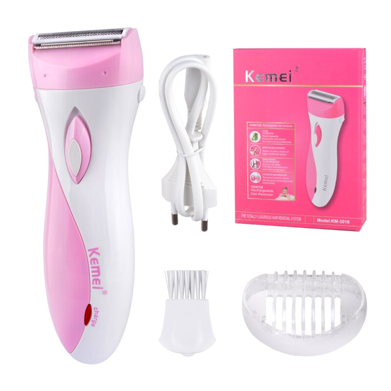 Kemei Women Shave Wool Device Knife Electric Shaver Wool Epilator Shaving For Lady