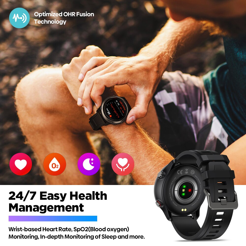 Zeblaze Stratos 2 Lite Outdoor GPS Smart Watch