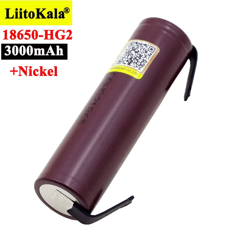 Liitokala new HG2 18650 3000mAh battery