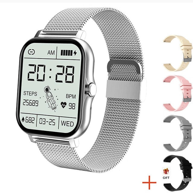 2023 New Smart Watch Women Bluetooth Call Watch Fitness Tracker Waterproof Sport Smart Clock Fashion Ladies Men Smartwatch Woman