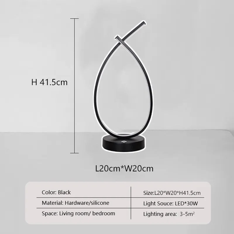 Modern LED Table Lamp Touch