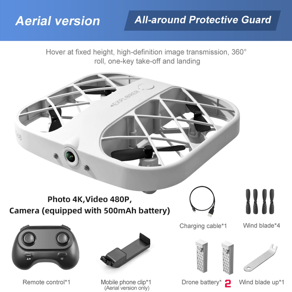 JJRC H107 Mini Drone Dron 8K 4K Quadcopter with Camera Real-Time Transmission Mini Pocket UFO Small Remote Control Plane Toy Boy