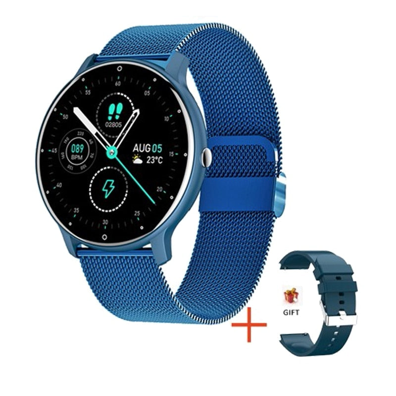 LIGE Smart Watch Men Women Full Touch Screen Sport Fitness Watch Man IP67 Waterproof Bluetooth For Android IOS Smartwatch Men