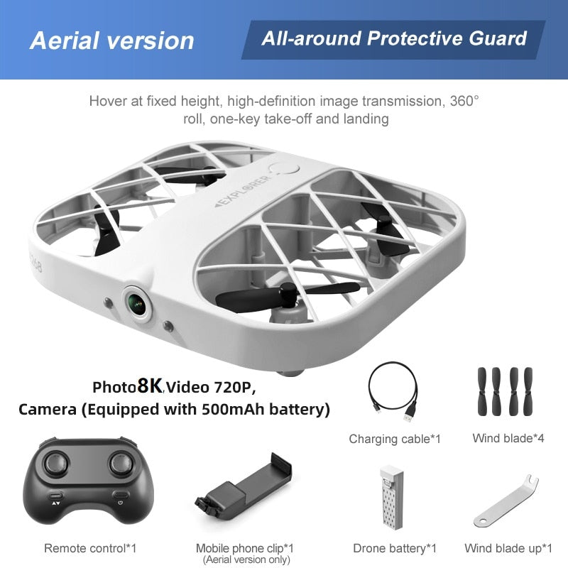 JJRC H107 Mini Drone Dron 8K 4K Quadcopter with Camera Real-Time Transmission Mini Pocket UFO Small Remote Control Plane Toy Boy