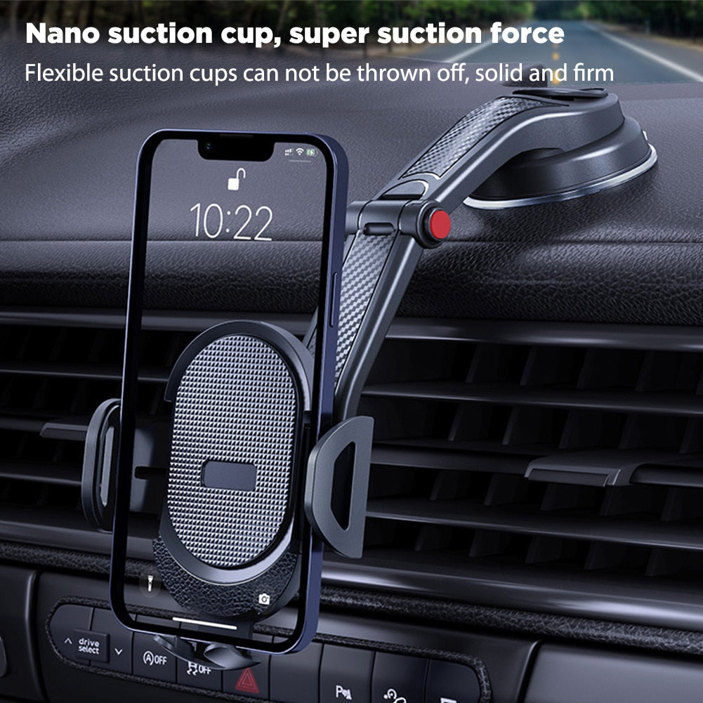 Sucker Car Phone Holder Mount Stand 360° Windshield Universal GPS Mobile Cell Support Bracket For 4.0-6 Inch Smartphones