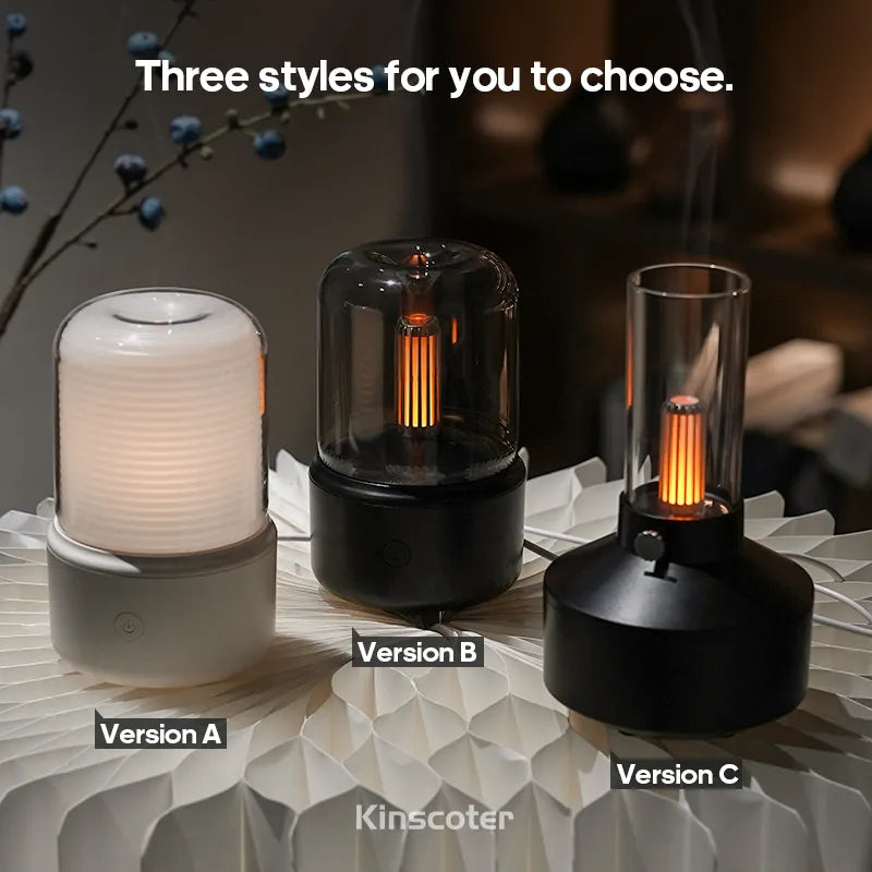 Mini Aroma Diffuser USB Air Humidifier Essential Oil Night Light Cold Mist Maker Sprayer for Home Gift