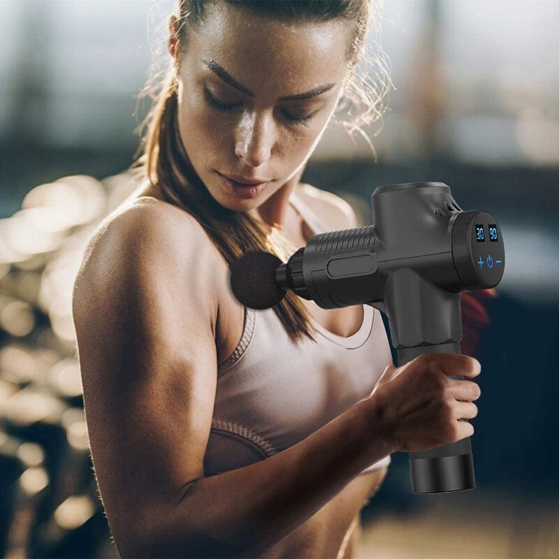 Fascial Massage Gun Electric Percussion Pistol