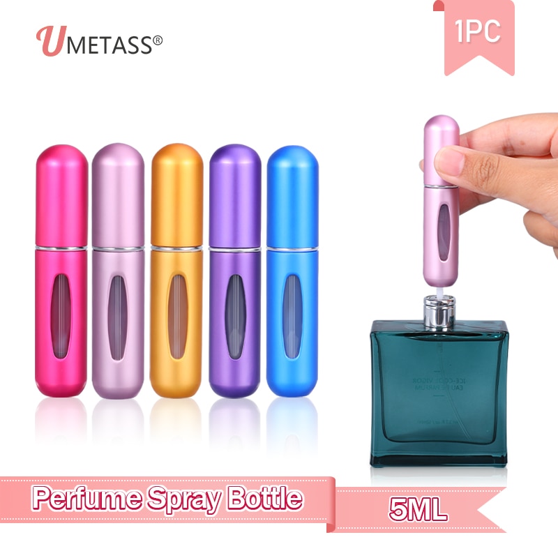 5/8ml Portable Mini Refillable Perfume Atomizer Aluminum Perfume