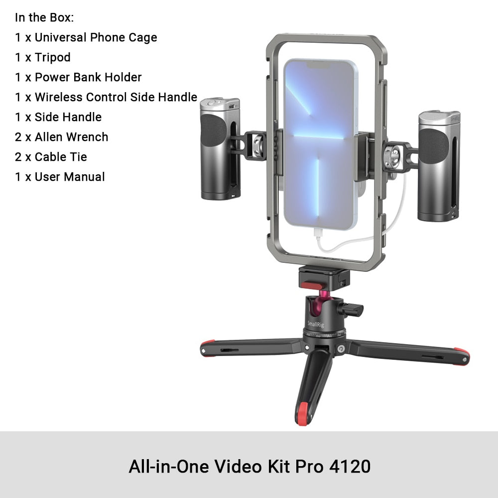 All-in-One Video Kit Ultra /Pro/Basic/ Classic Kit for Phone Photography