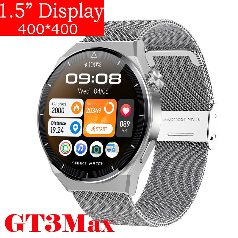 Xiaomi Huawei GT3 MAX Smart Watch Men Android