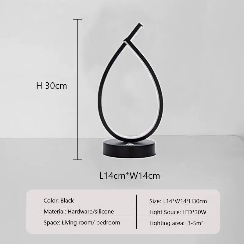 Modern LED Table Lamp Touch