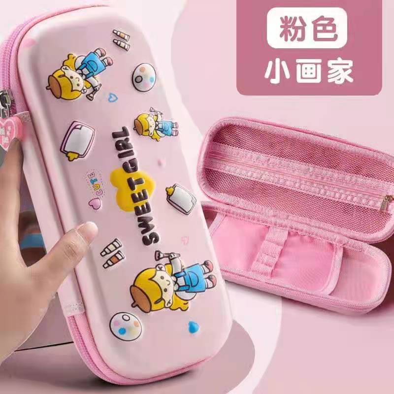 3D EVA Large Capacity Pencil Case Pen Holder Cute Cartoon