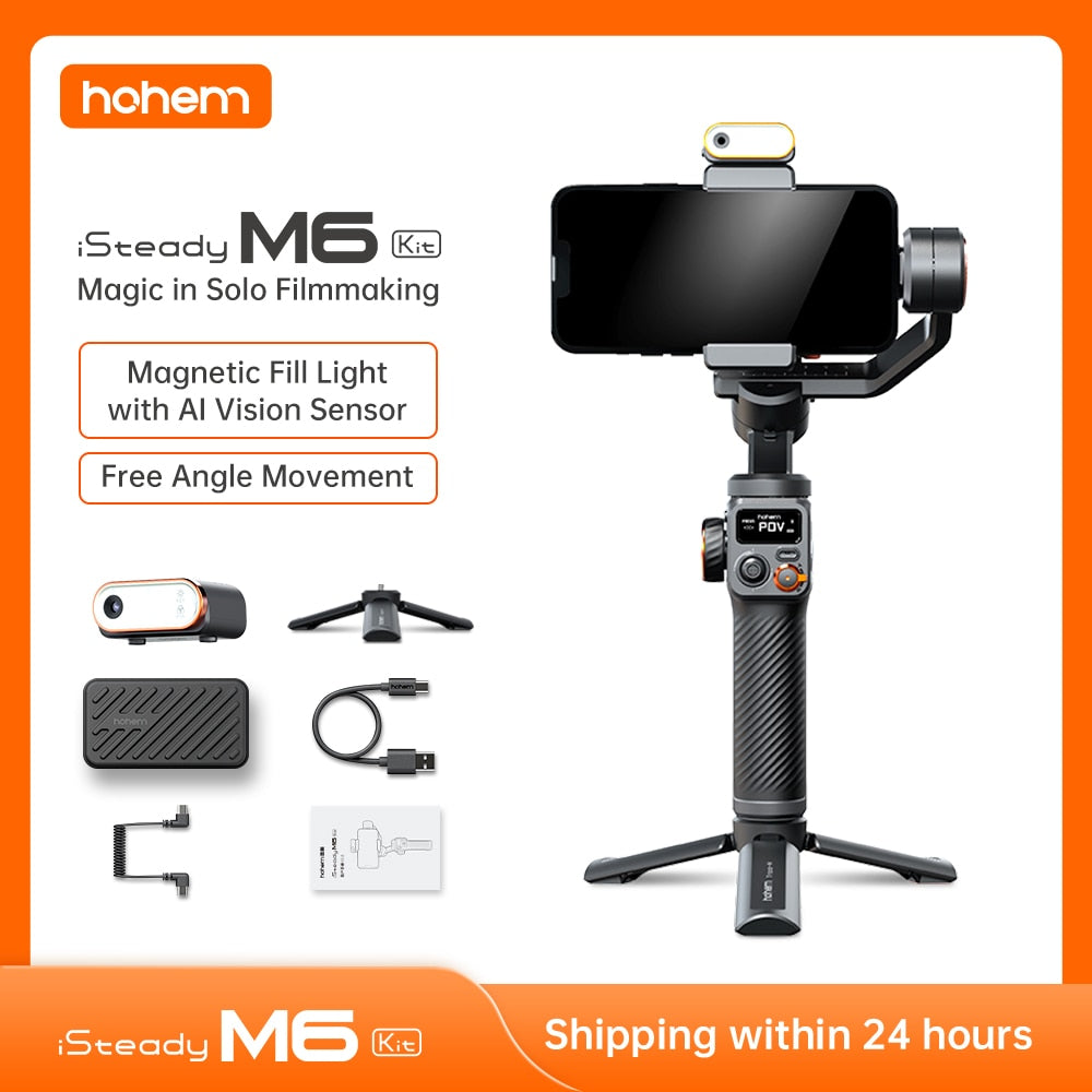 Hohem iSteady M6 Handheld Gimbal Stabilizer Selfie