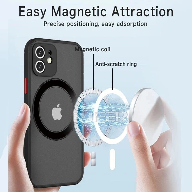 Magnetic Wireless Charging Phone Case