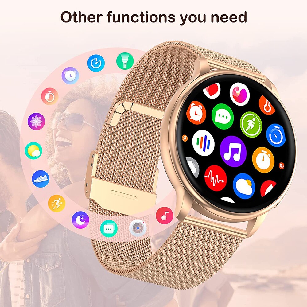 Call Smart Watch Women Custom Dial Watches Men Sports Fitness