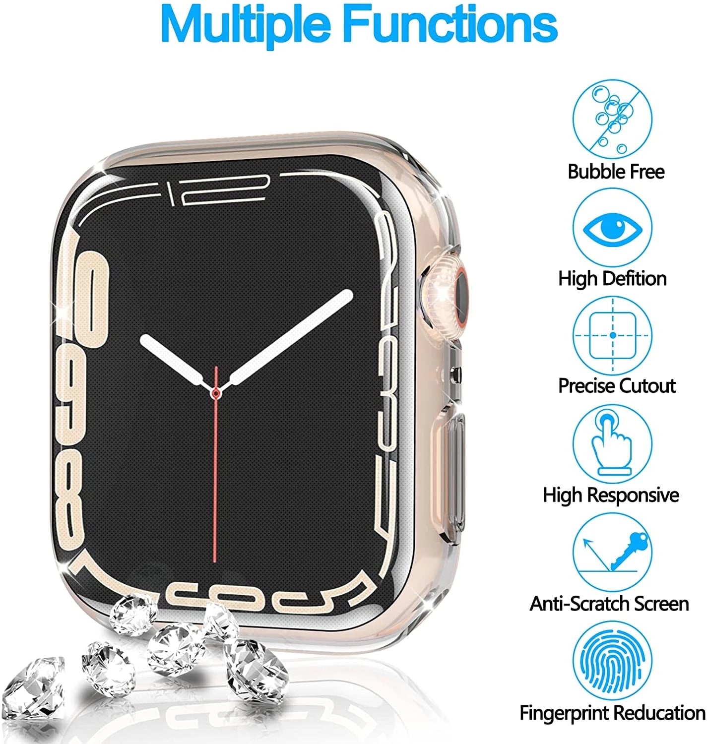 Screen Protector For Apple Watch Case