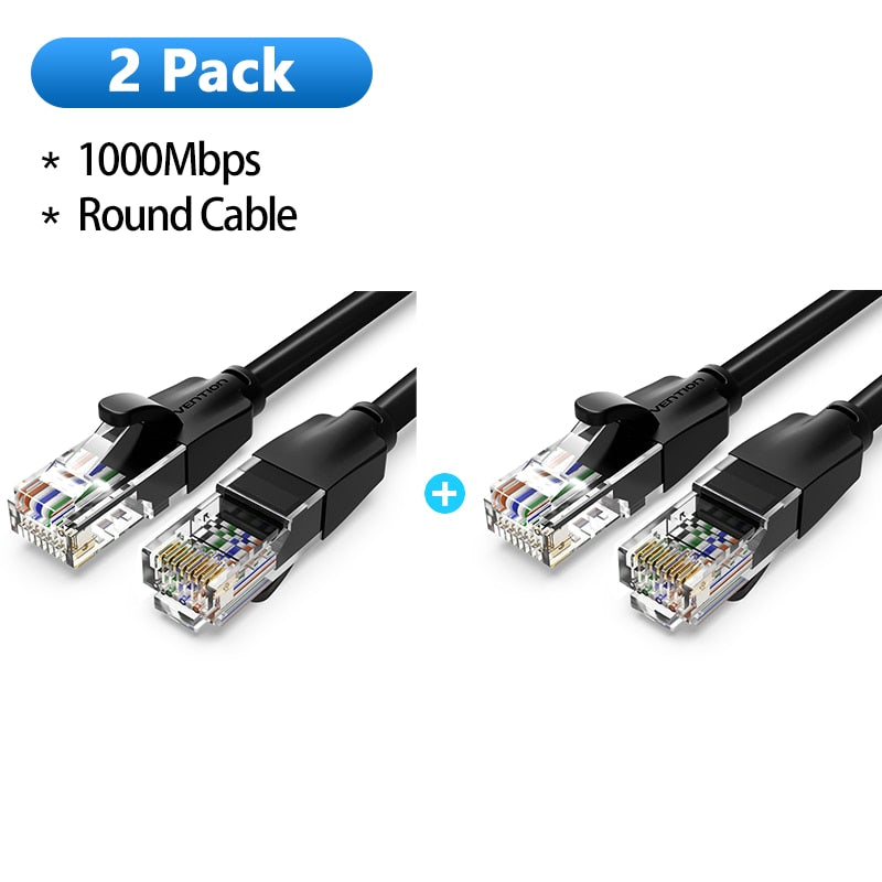 Vention Ethernet Cable Cat6 Lan Cable UTP RJ45 Network Patch Cable