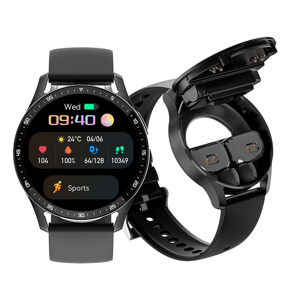 Headset Smart Watch TWS 2 in 1