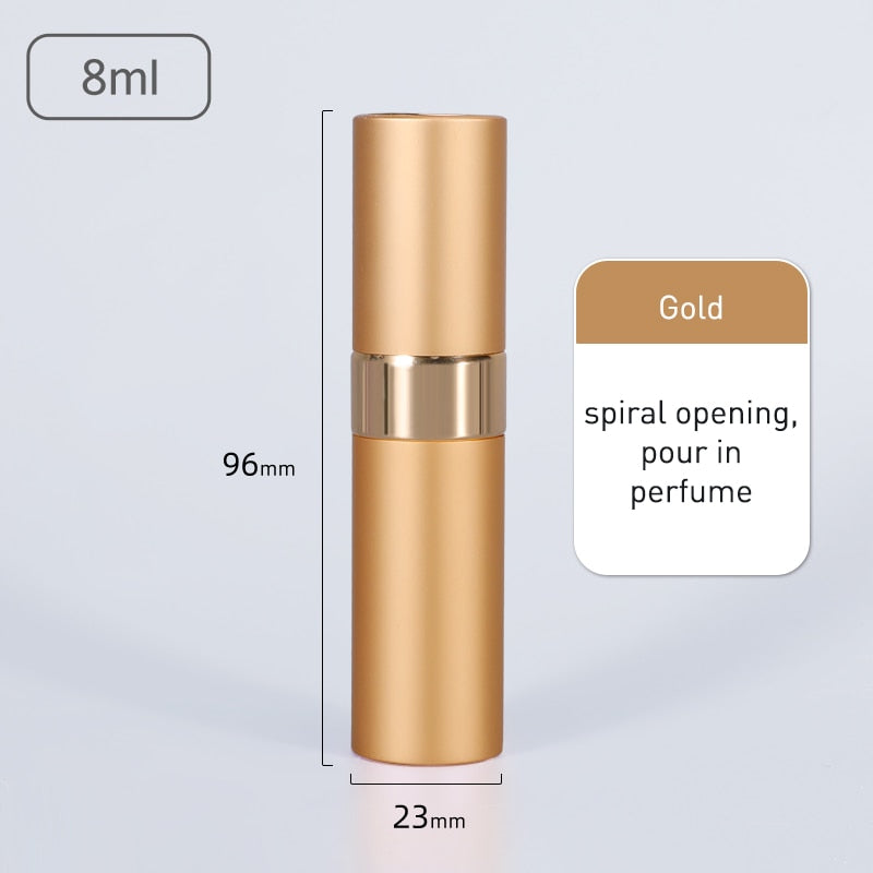 5/8ml Portable Mini Refillable Perfume Atomizer Aluminum Perfume