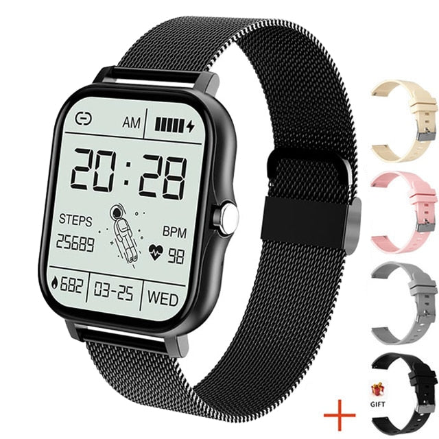 2023 New Smart Watch Women Bluetooth Call Watch Fitness Tracker Waterproof Sport Smart Clock Fashion Ladies Men Smartwatch Woman