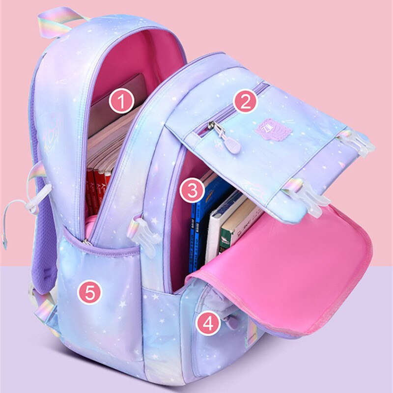 school bags for girls korean style cute book bag children