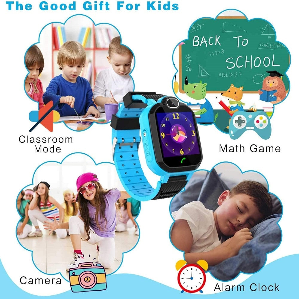 Kids Smart Watch Waterproof