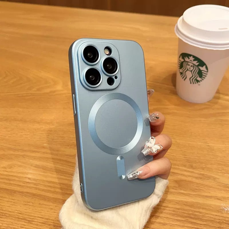 Luxury Glass Lens Protection Soft Silicone Case