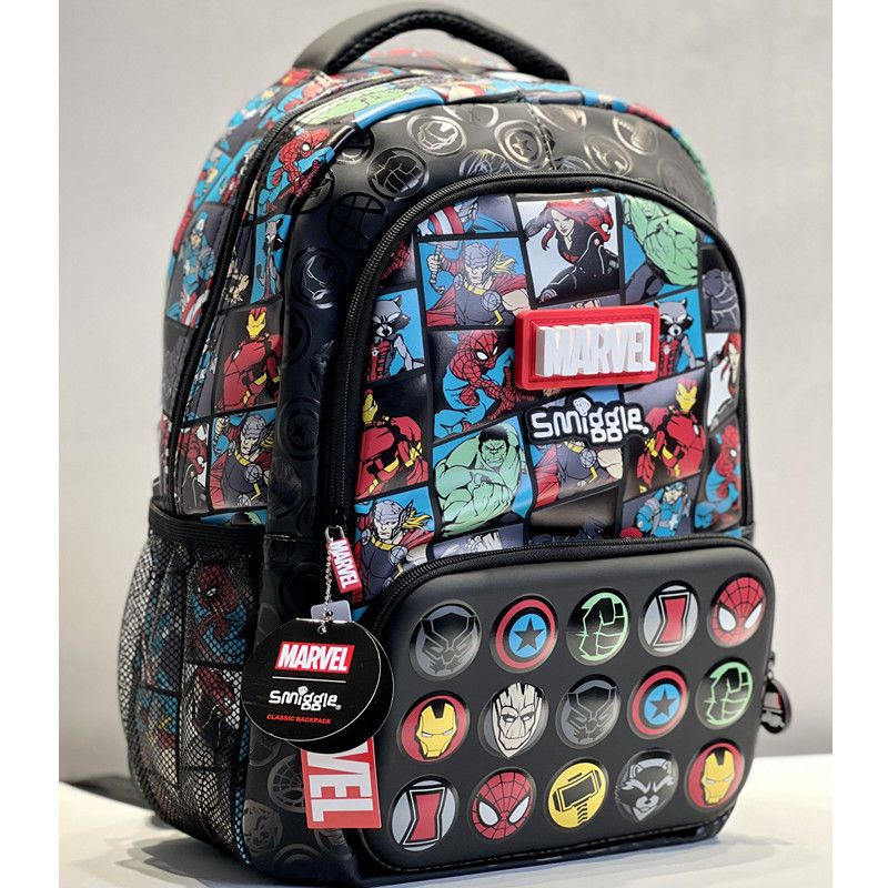 Disney Marvel School Bag Superhero Boys