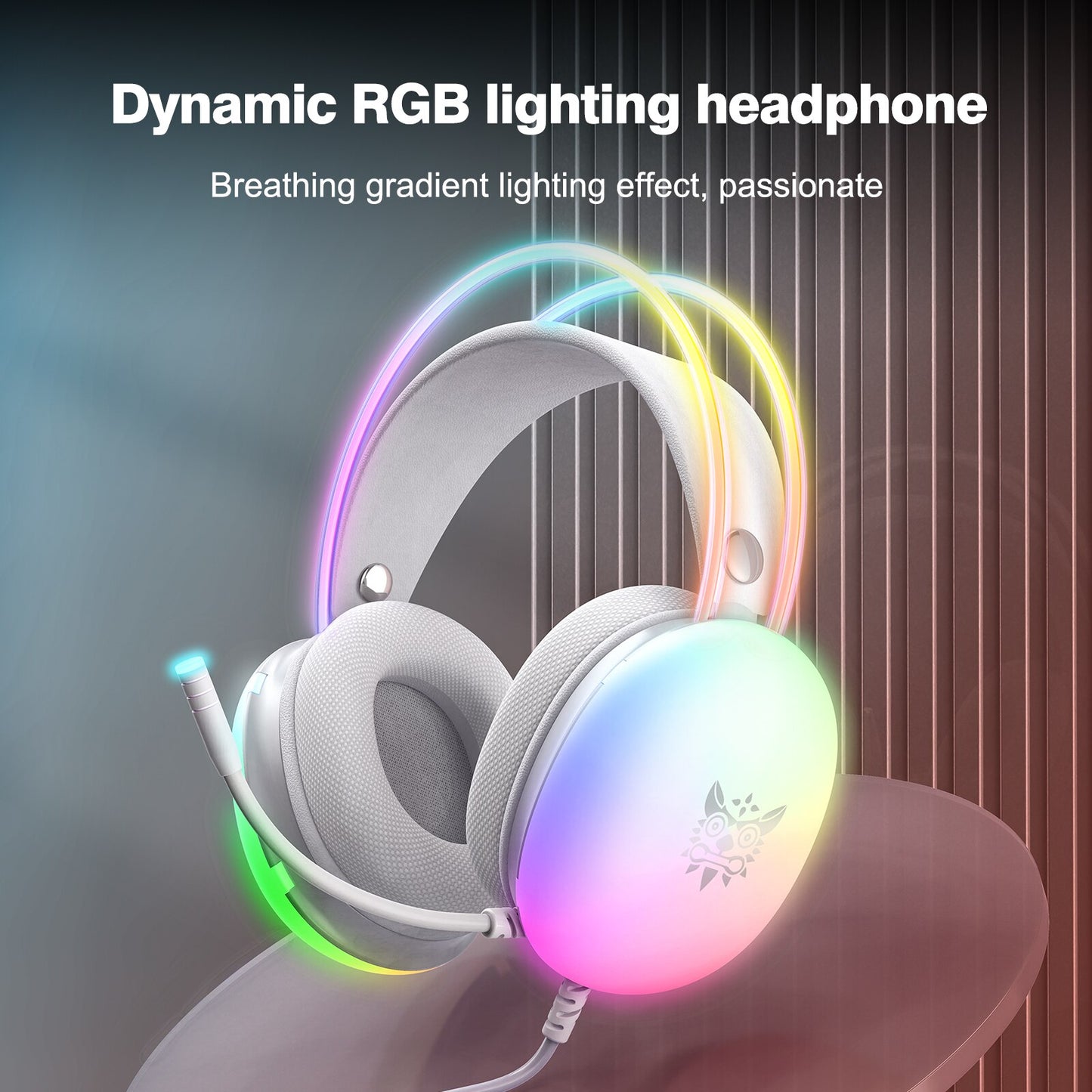 Full RGB PC Gaming Headphones with RGB Lights FOR GAMMER KOL